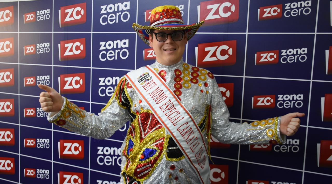 Ryan Halleck, Rey Momo Especial del Carnaval de Barranquilla en Miami.