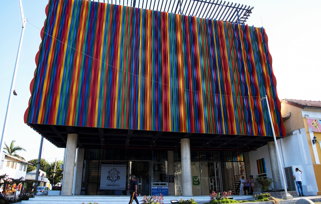 Este es el Museo del Carnaval en el Barrio Abajo.