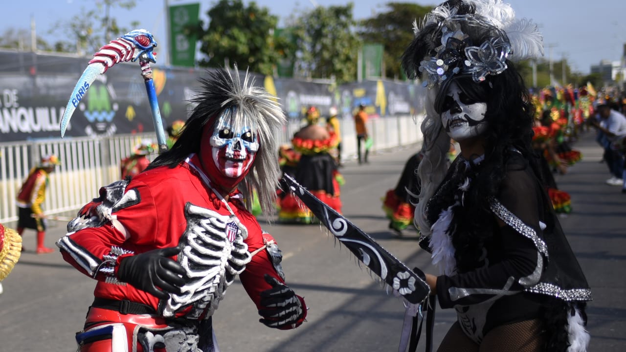 Disfraz de la muerte.