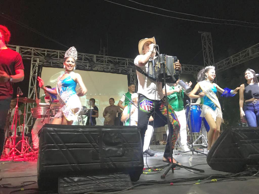 La parte artística del evento.