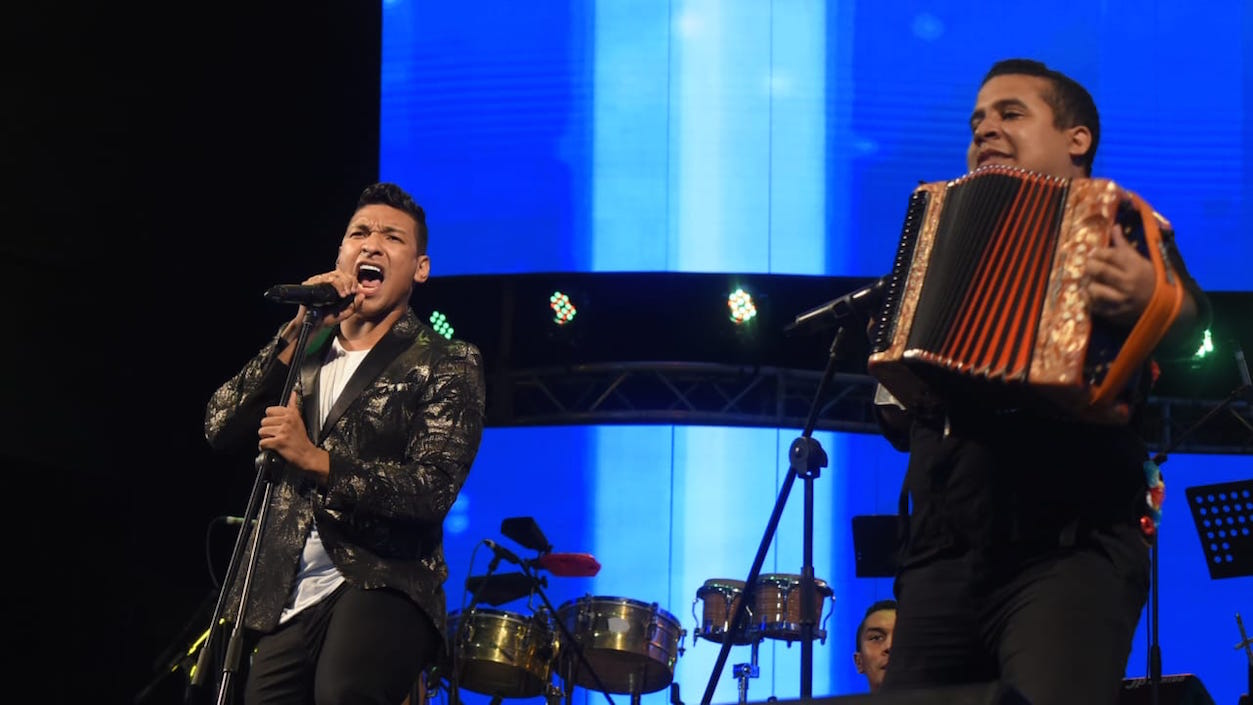 El vallenato de Orlando Sandoval.