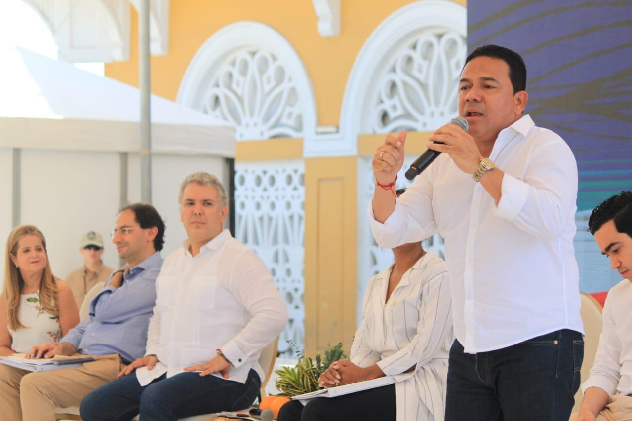 El alcalde de Puerto Colombia, Wilman Vargas Altahona.