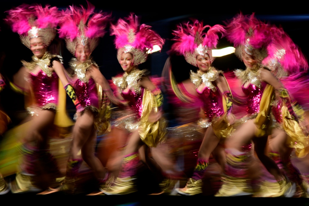 Comparsa Afrocaribe.