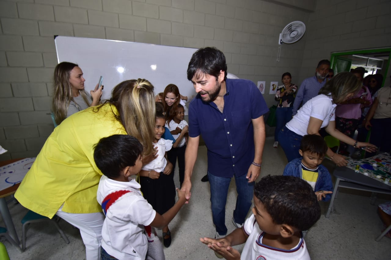 El Alcalde de Barranquilla, Jaime Pumarejo.