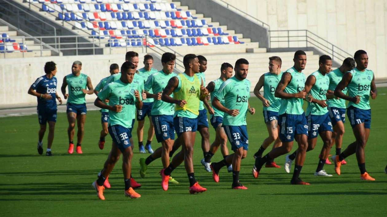 El trabajo físico fue orientado en recuperar a los jugadores tras el largo viaje. 