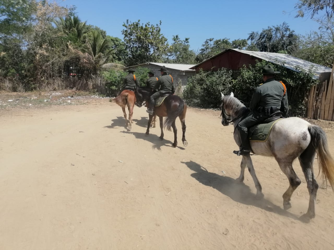 Operativos de la Policía.