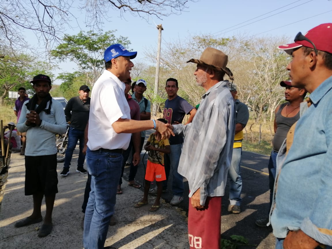 El Alto Consejero para la Convivencia, Manuel Díaz Jimeno.