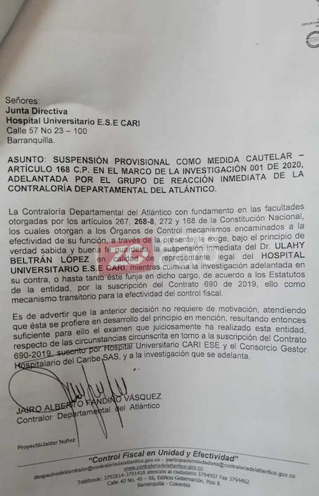 Texto de la decisión fiscal.