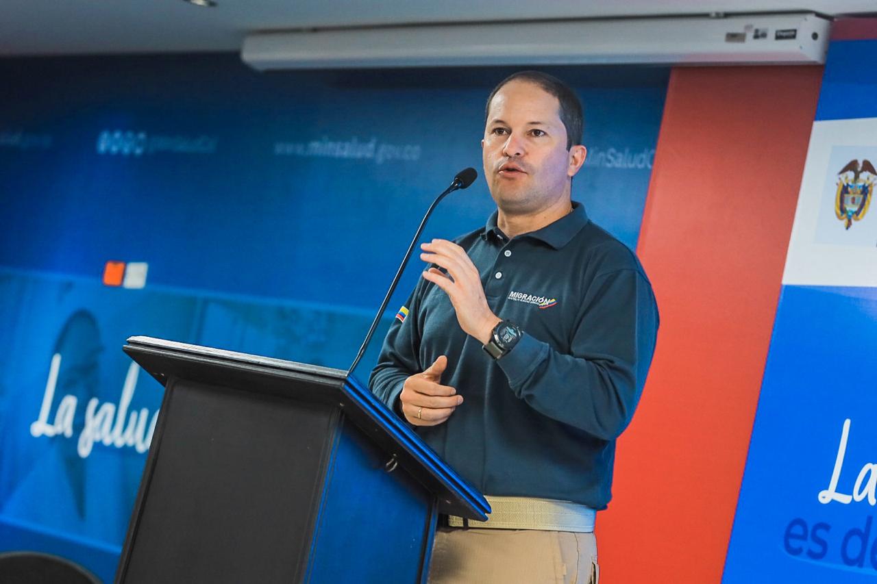 Juan Francisco Espinosa, director de Migración Colombia.