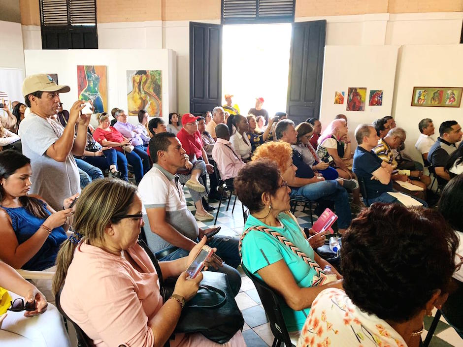 Asistentes a la socialización en Puerto Colombia.