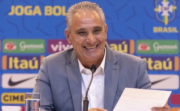 Tite, técnico de Brasil.