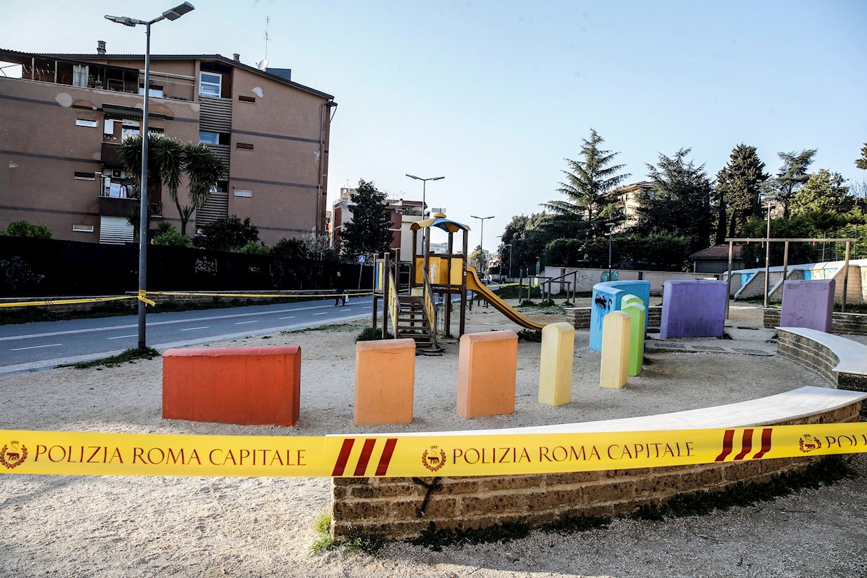 Parques y demás espacios comunitarios han sido cerrados por prevención.