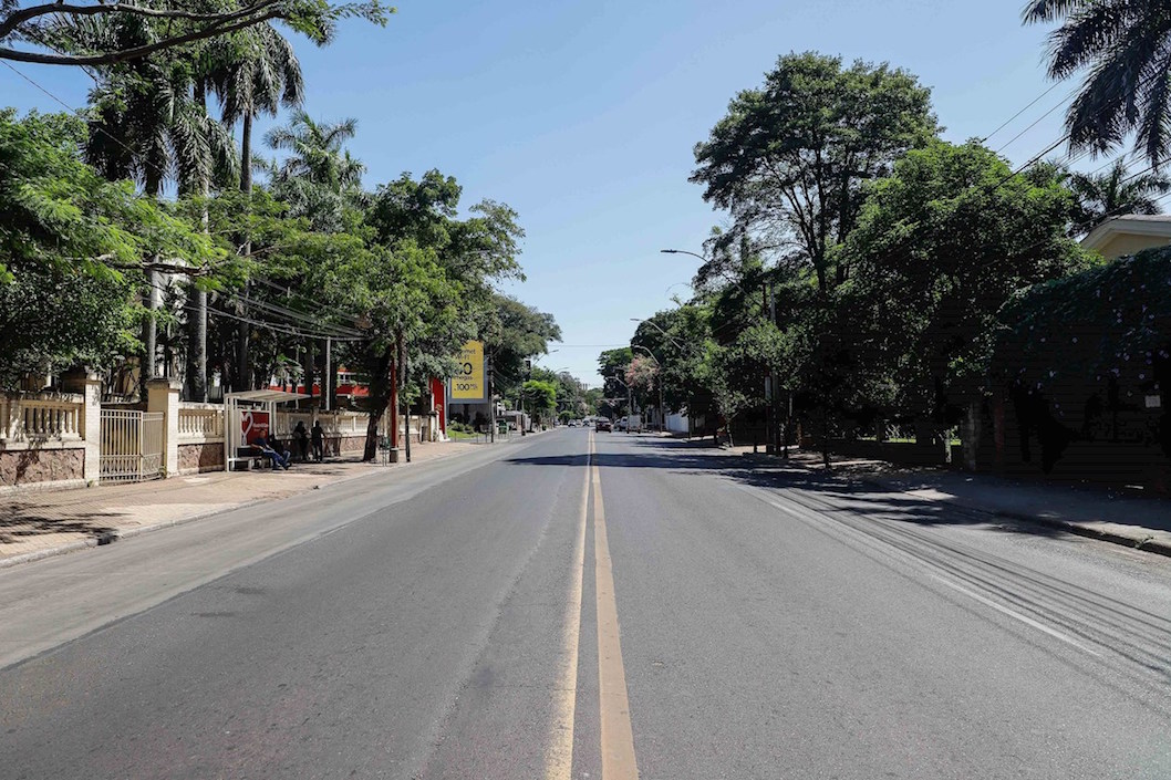 Cierre de fronteras en Paraguay.