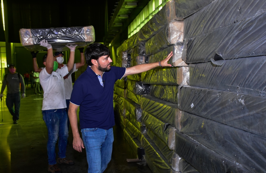 El Alcalde de Barranquilla, Jaime Pumarejo.