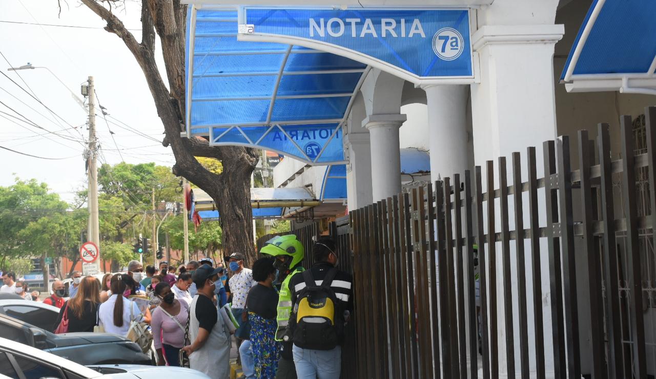 Notaría Séptima de Barranquilla.