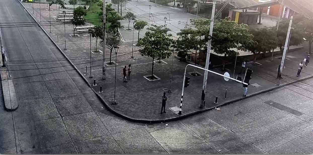 Calle 30 con carrera 38.