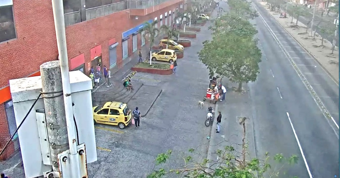 Calle Murillo con carrera 1, en el sur.