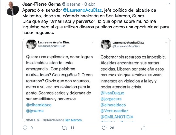 Trino de Jean Pierre Serna.