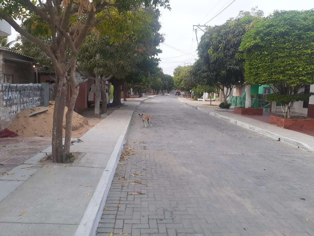 Calle de la Ciénaga de Santo Tomás