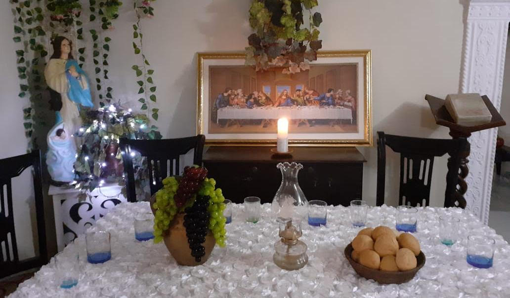 Altar de la familia Cervantes Arévalo.