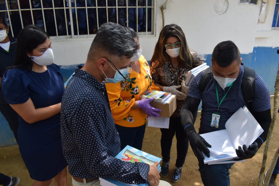 Organizando la entrega.