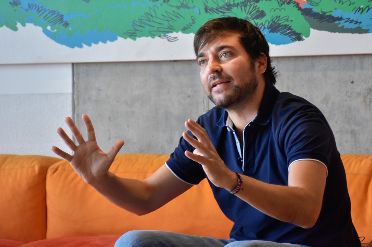 El Alcalde de Barranquilla, Jaime Pumarejo.