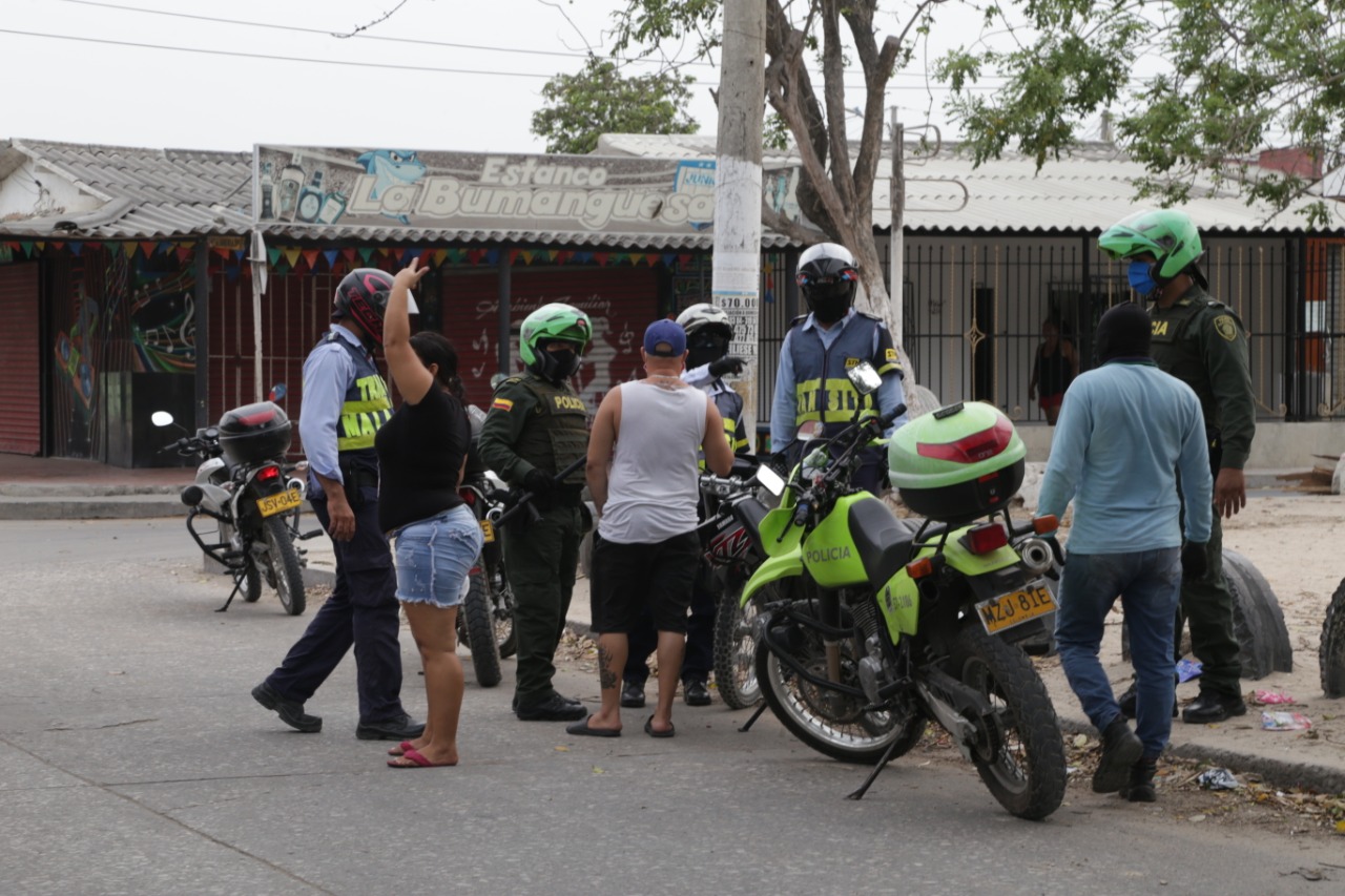 Operativos en Malambo.