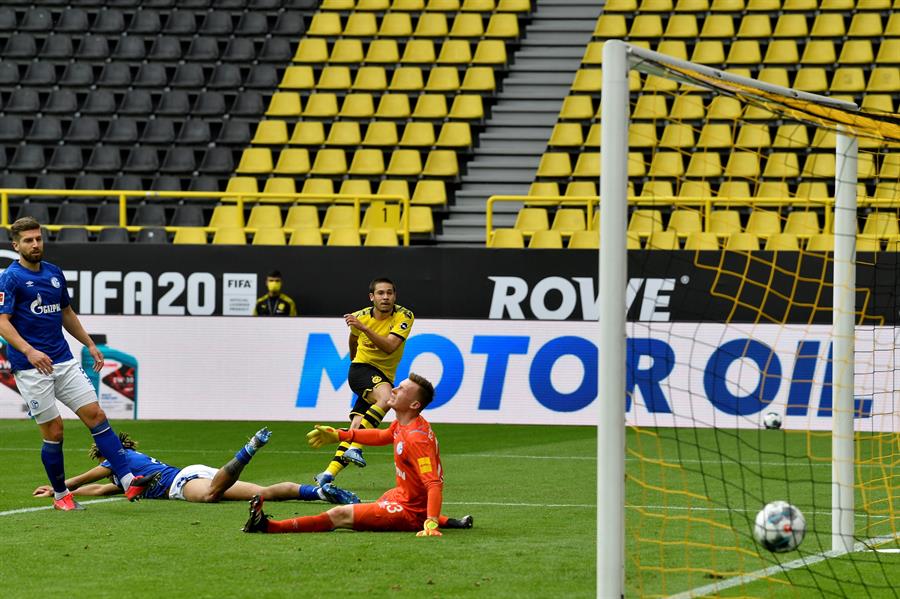 Gol de Borussia ante el Ruhr.