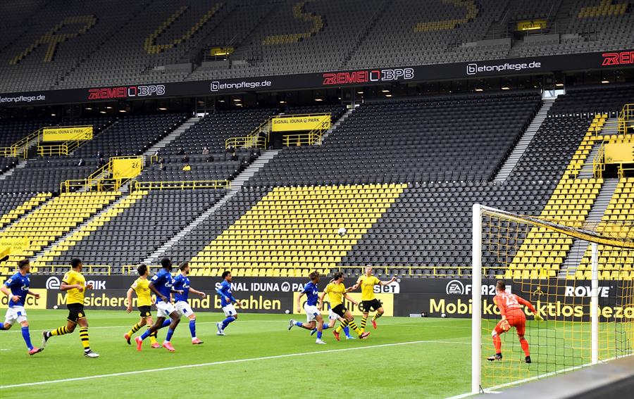 Plano general del juego Borussia-Ruhr
