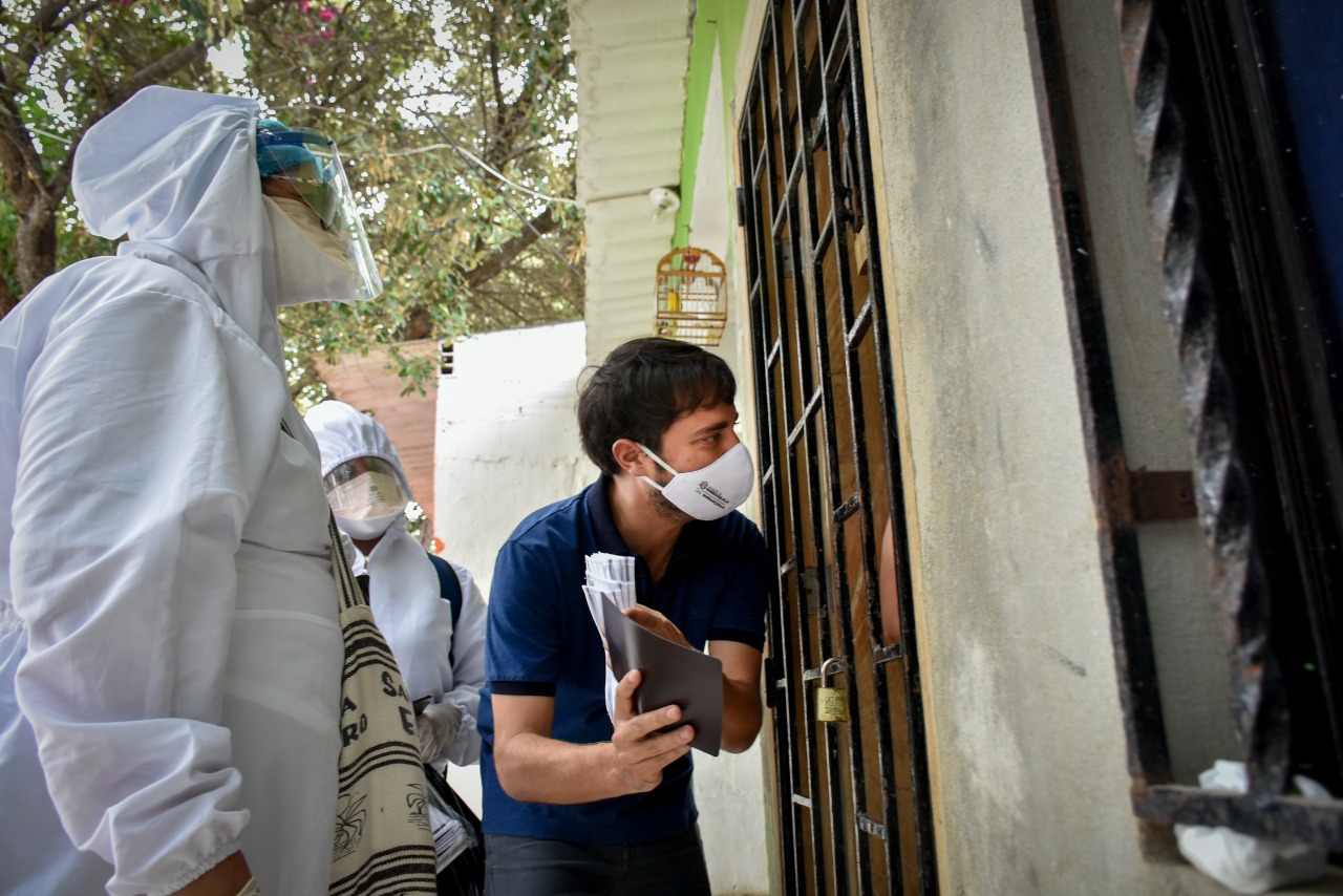 El Alcalde de Barranquilla, Jaime Pumarejo.