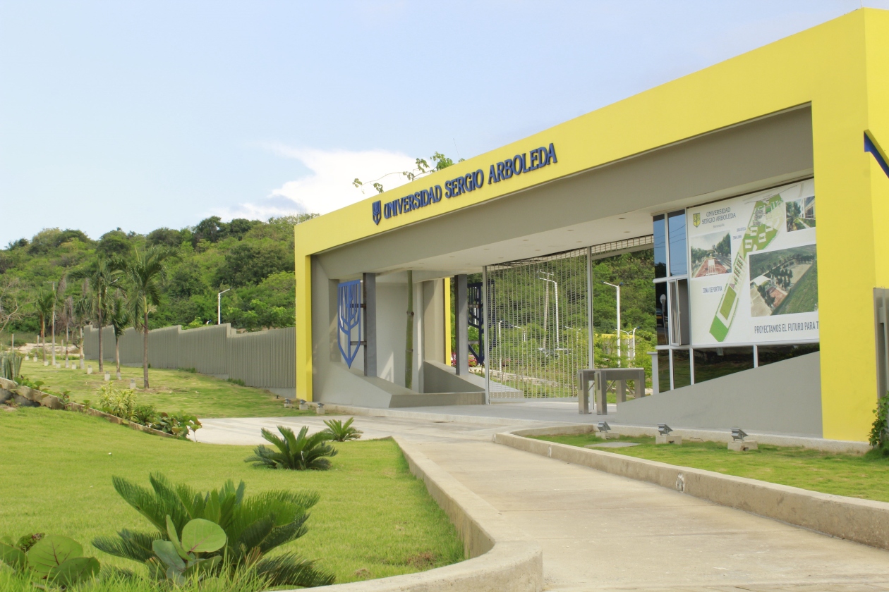 Fachada de la Universidad Sergio Arboleda en Barranquilla.