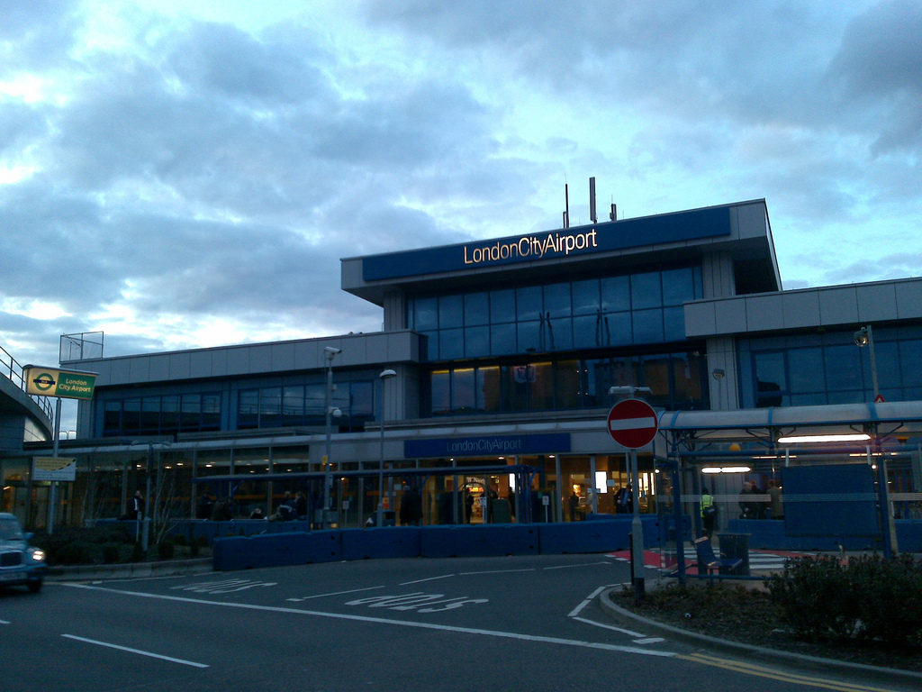 Aeropuerto de Londres, Inglaterra.