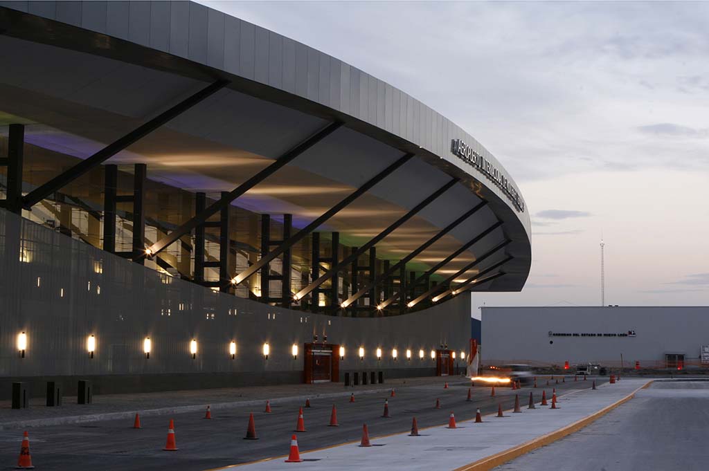 Aeropuerto de Monterrey, en México.