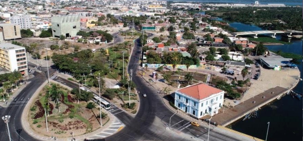 Sector de la Vía 40 con carrera 50.