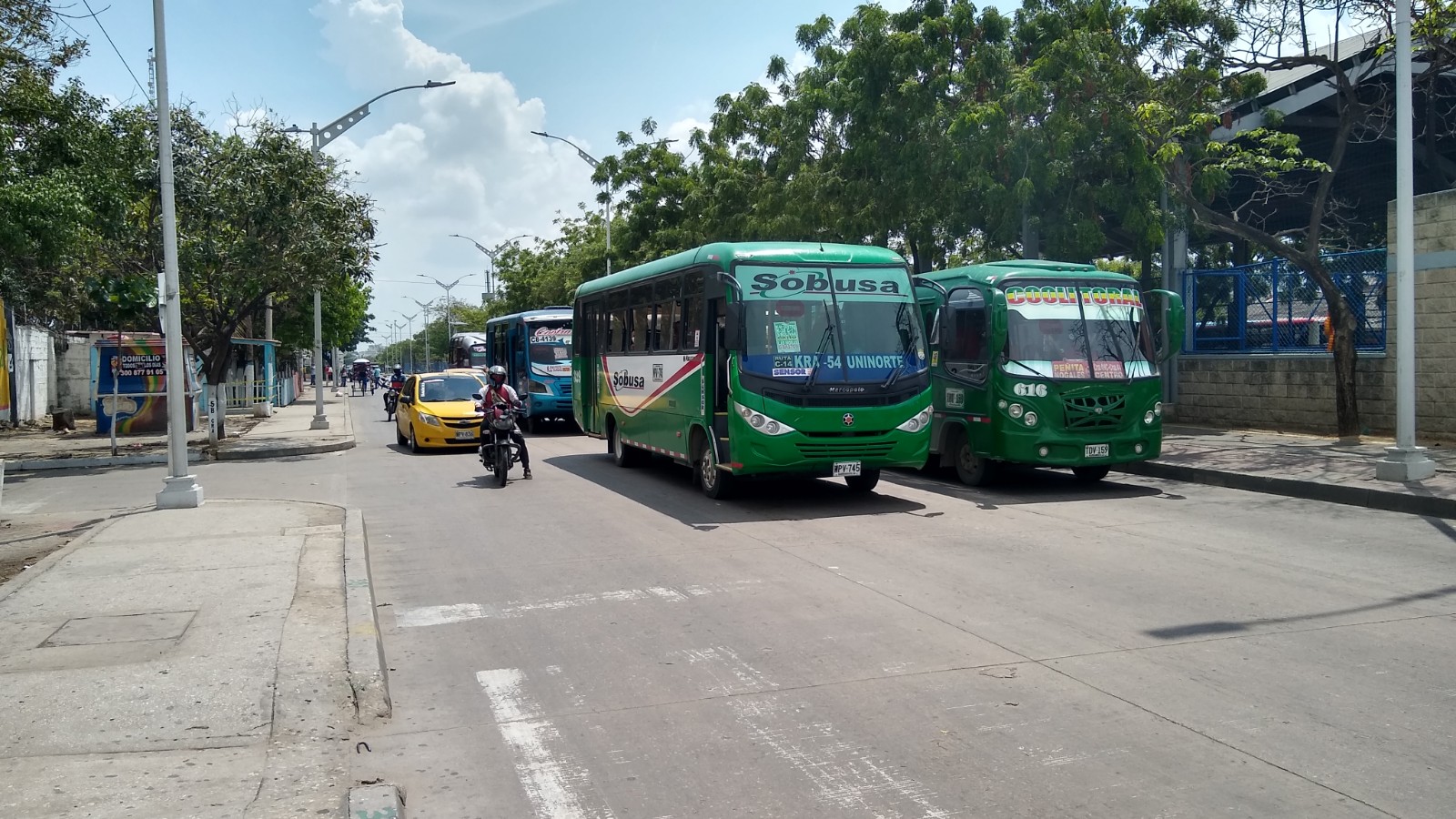 Bouleverad de Simón Bolívar en Barranquilla