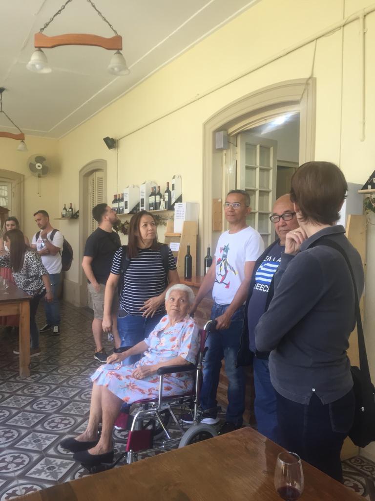 La familia Marimón en la Ruta del Vino, en Mendoza.