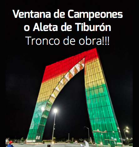 Monumento Ventana de Campeones.