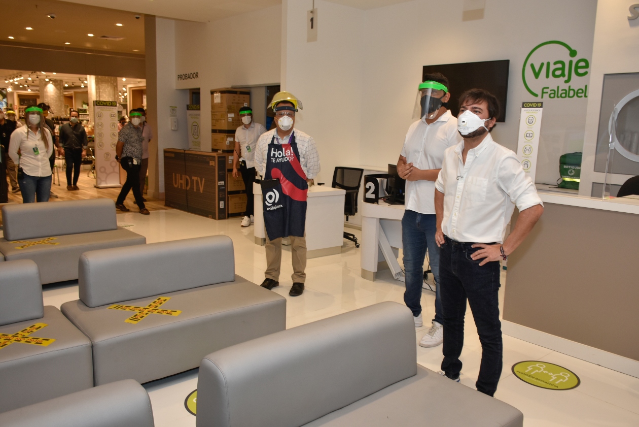 El Alcalde de Barranquilla, Jaime Pumarejo.