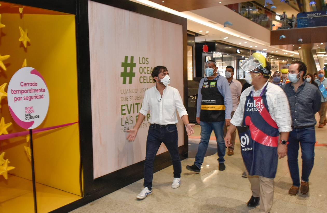 Recorrido del Alcalde de Barranquilla, Jaime Pumarejo.