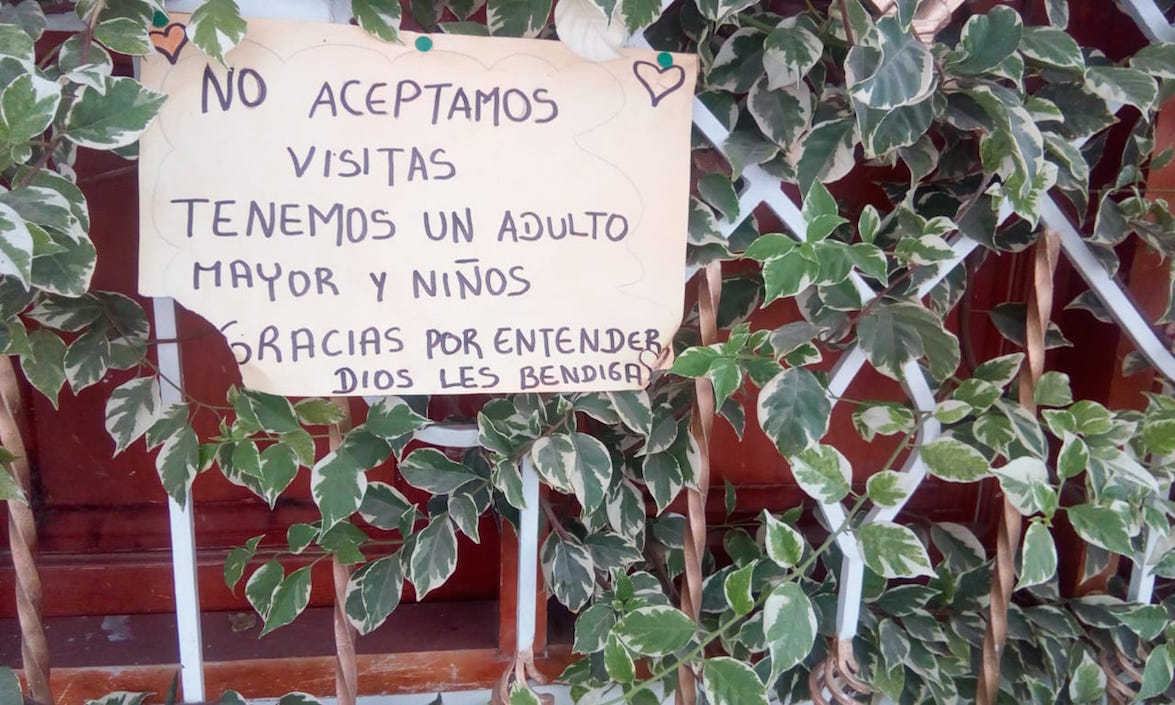 Precauciones adoptadas por la familia para evitar contagios.