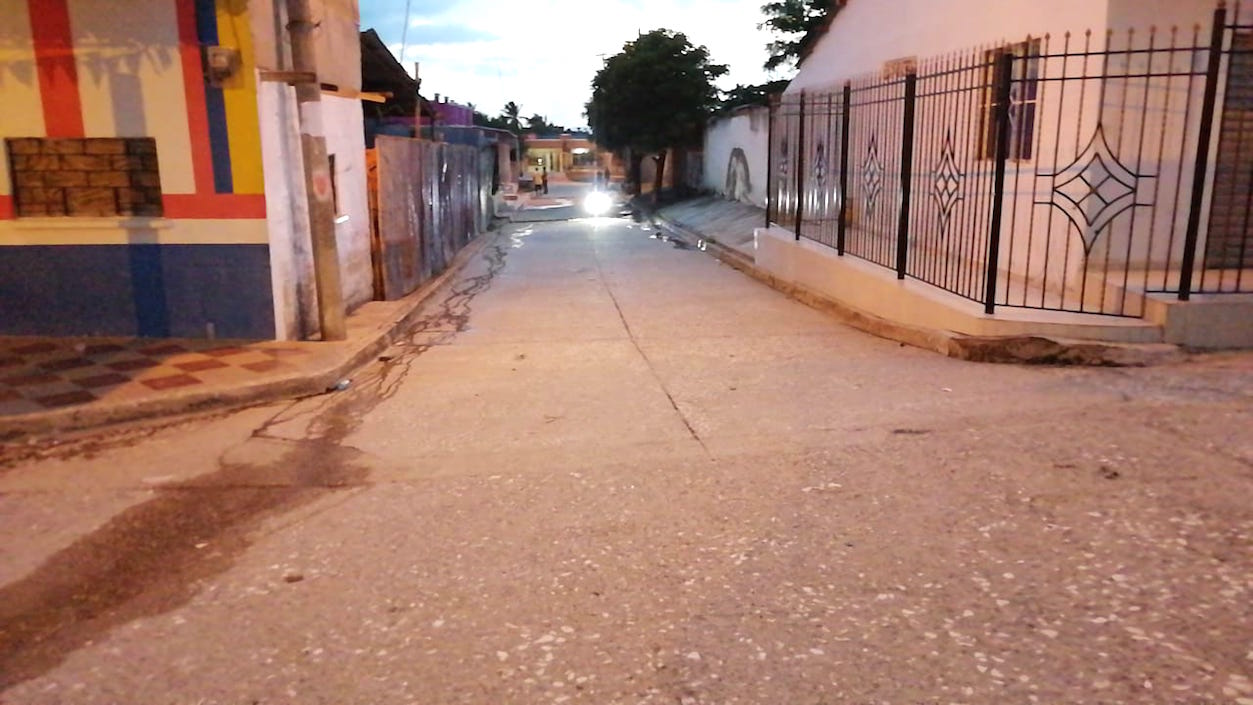 Sector residencial en Sabanalarga.