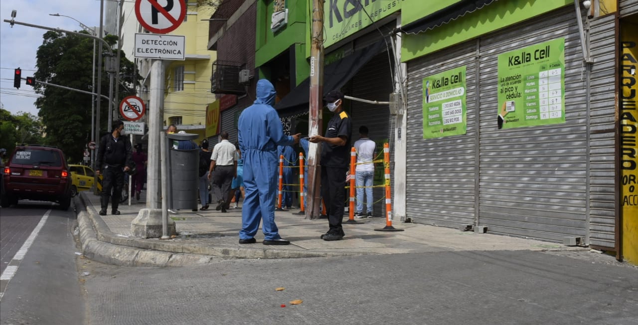Funcionarios de la Alcaldía de Barranquilla empezaron su labor.