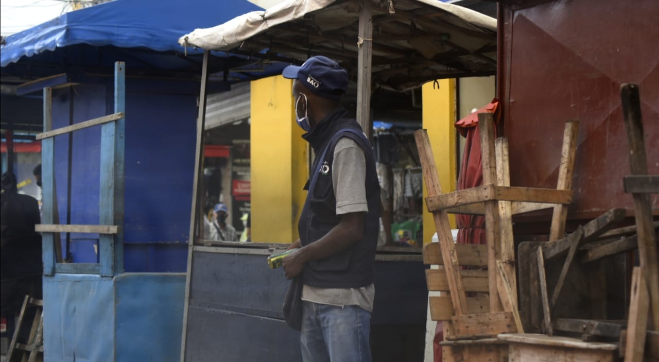 Funcionarios de la Alcaldía de Barranquilla empezaron su labor.