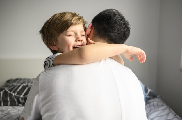 Es bueno tener una relación sana con los hijos.