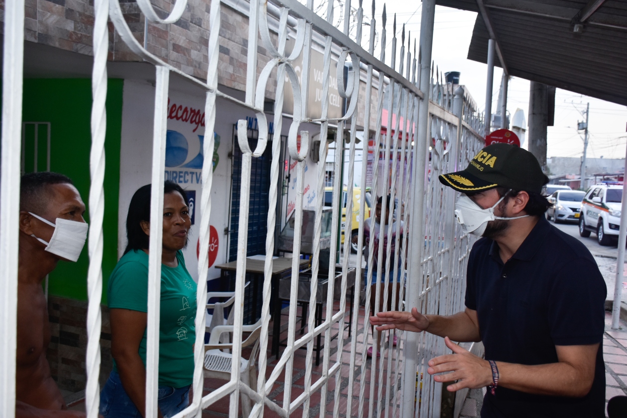 El Alcalde de Barranquilla, Jaime Pumarejo.