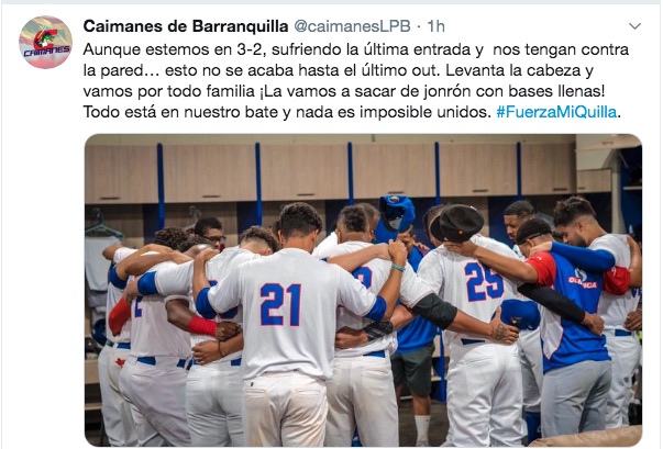 Expresiones de solidaridad con Barranquilla.