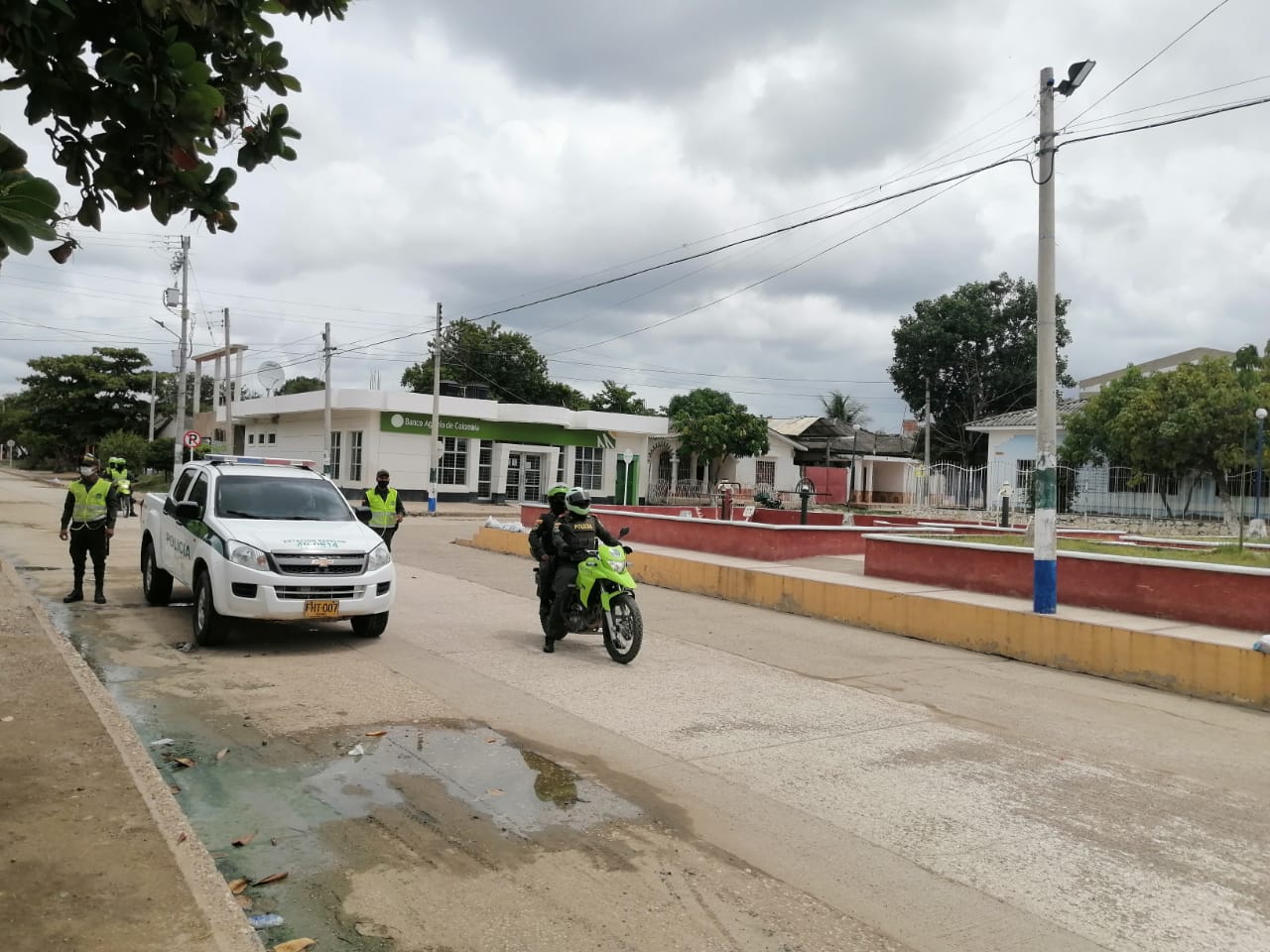 Operatividad de la Policía en los municipios del Atlántico.