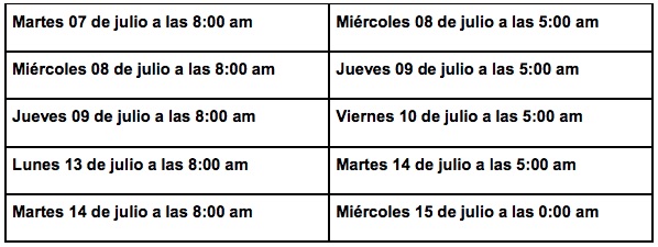 Aplicación de la ley seca.