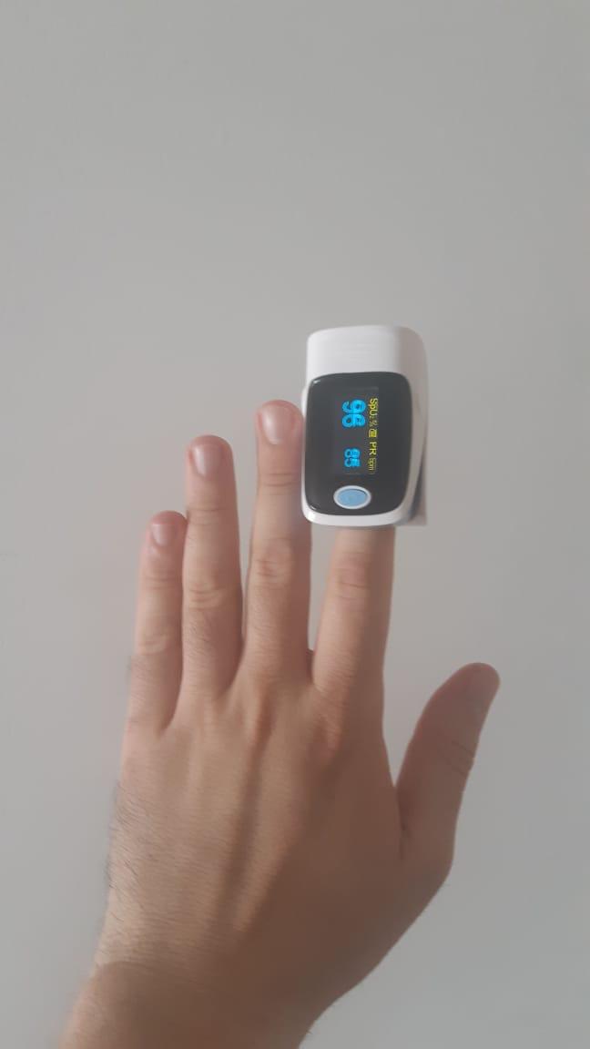 Gobernación Los oxímetros que está entregando la Gobernación del Atlántico.