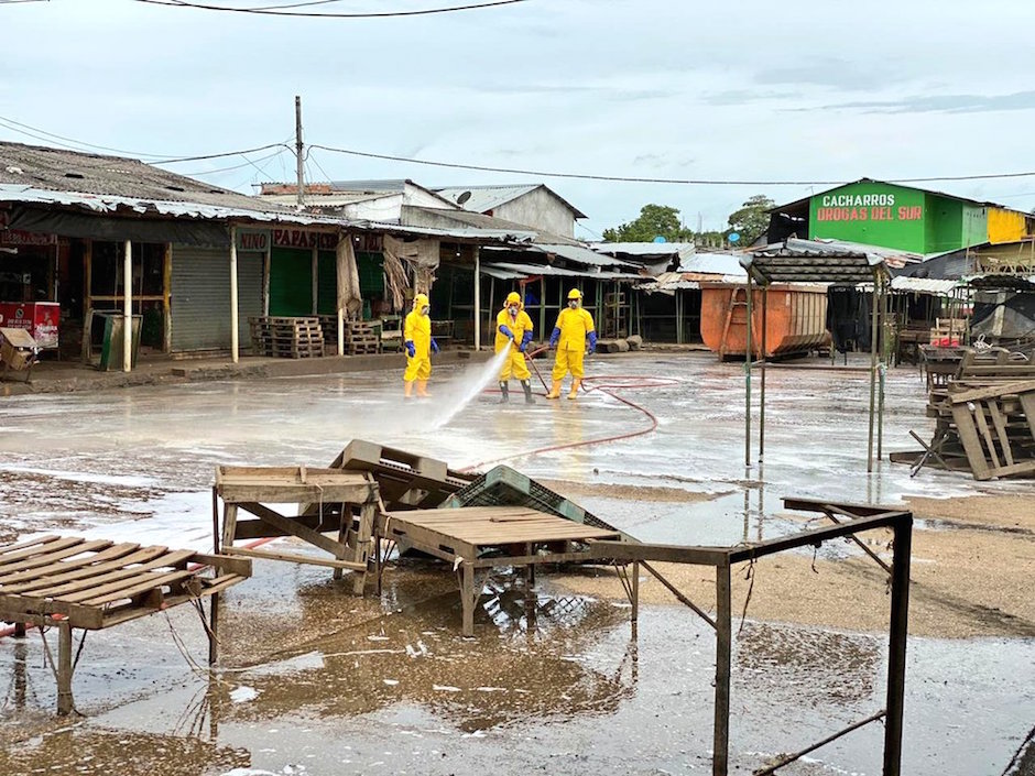 El mercado será reabierto con estrictas recomendaciones sanitarias.